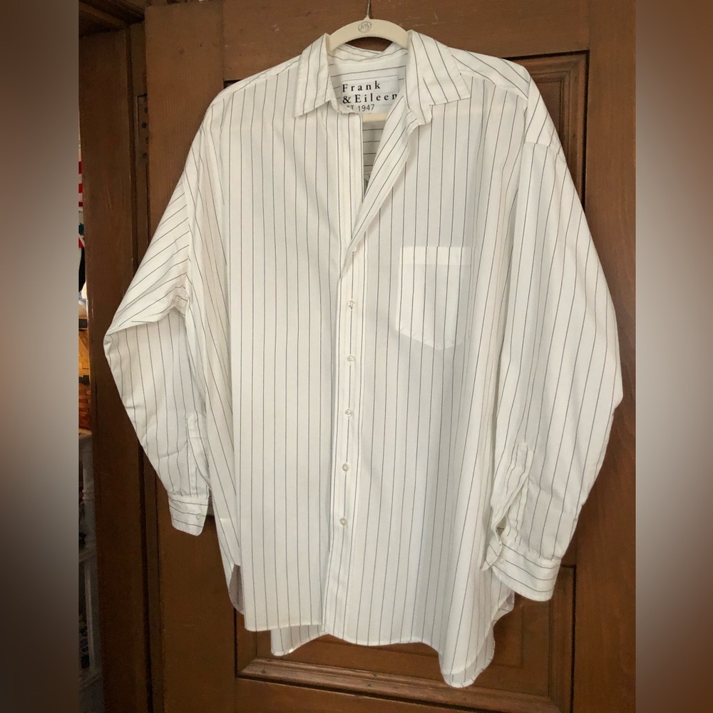 Frank and Eileen super luxe oversized blouse